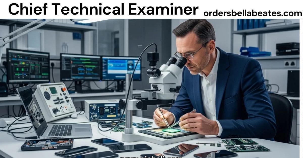 Chief Technical Examiner