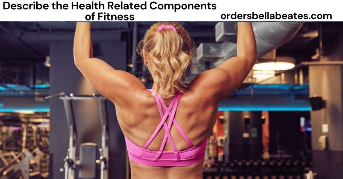 Describe the Health Related Components of Fitness