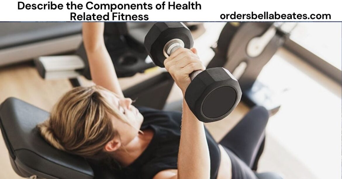 Describe the Components of Health Related Fitness
